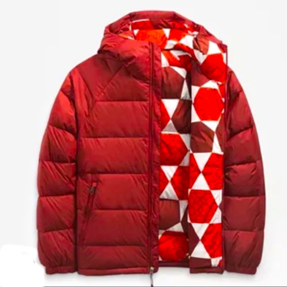 The North Face Women Print Hydrenalite Hooded Down Jacket